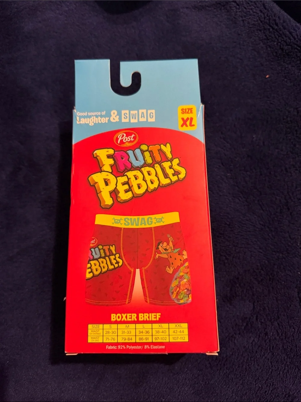 Swag Flavors! 4 pack set of X-Large soft boxes with a side of snack appeal!